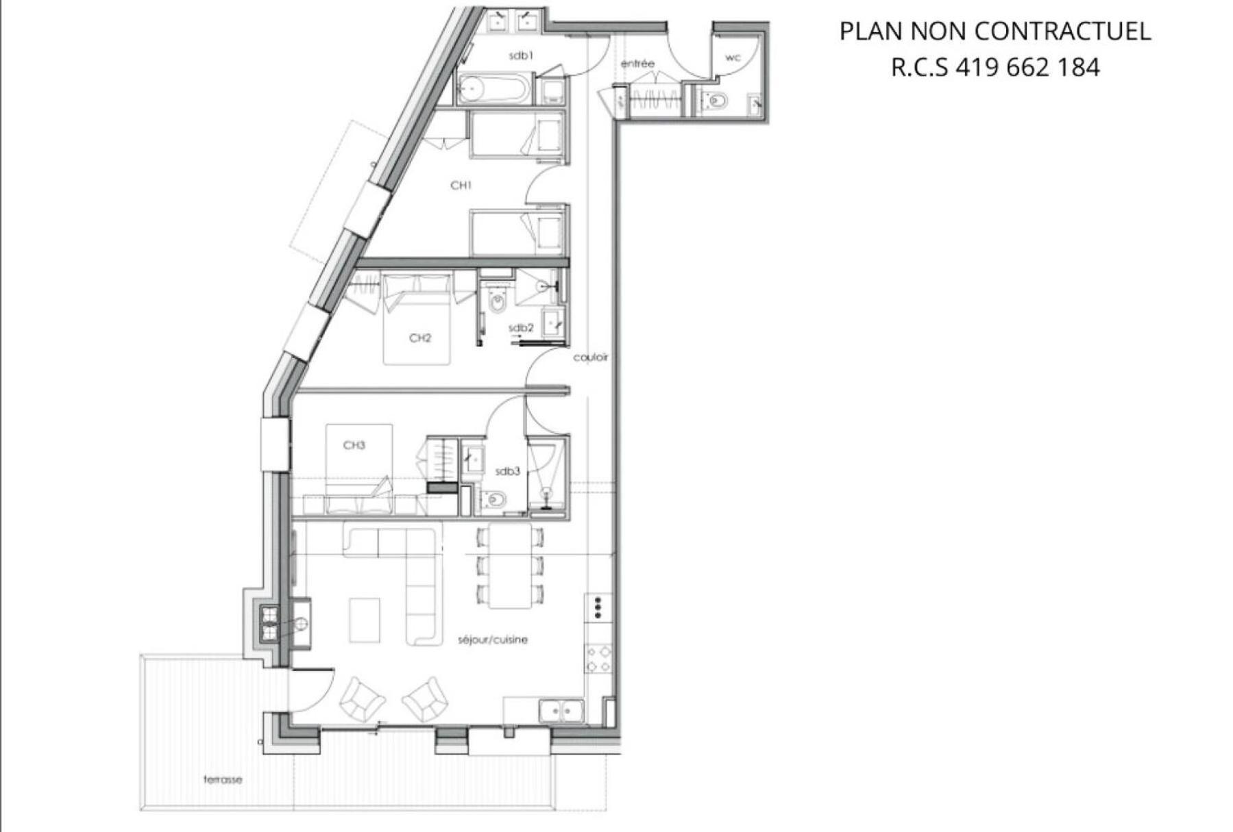 Les Chalets Du Cheval Noir - Appartement Neuf 4 Pieces 8 Personnes Avec Vue La Vallee Mae-2174 Saint-Martin-de-Belleville Exteriér fotografie